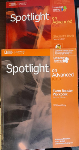 Spotlight On Advanced Cae Student´s Y Exam Booster  Usados