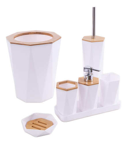 Juego De Accesorios De Baño Bandeja Para Taza De Cepillo De