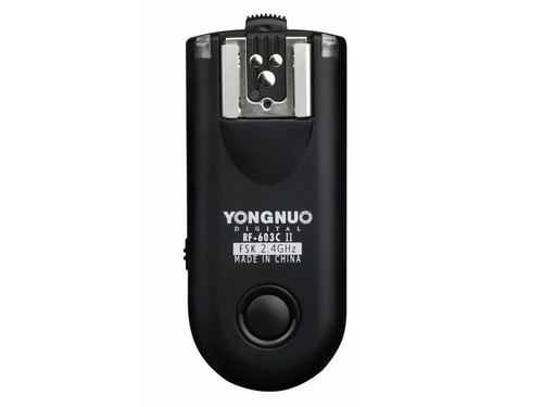 Radio Yongnuo Rf-603 Ver Ii / Canon/  (1u) +  / Garantia / F