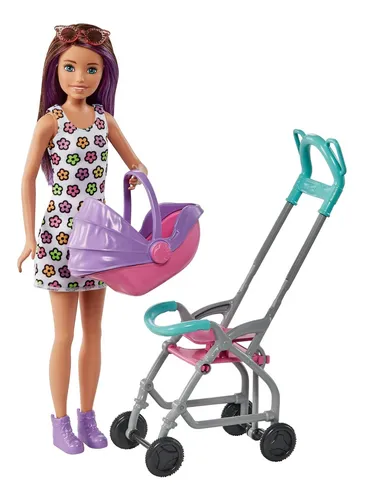 Mu eca Barbie Skipper Babysitters Tarde De Paseo Env o gratis