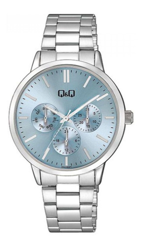 Reloj Para Mujer Q&q A04a A04a-003py Plateado