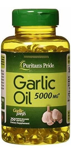 Aceite De Oregano Puritans Pride Garlic Oil 5000 B004r675g0