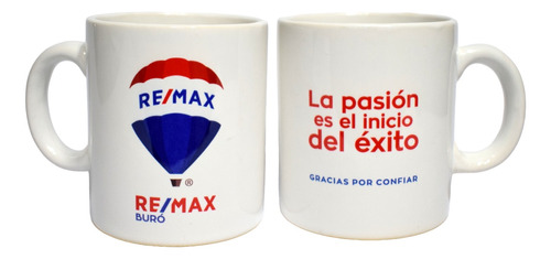 Taza Recta Cerámica Nacional Personalizada Logo