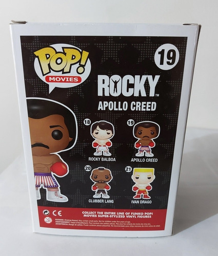 Funko Pop Apollo Creed 19 (pelicula Rocky)