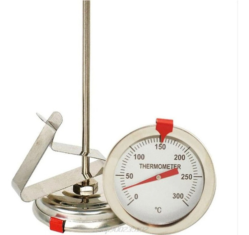 Termometro Cocina Punzón 30cm  0-300 Grados Freir Aceite