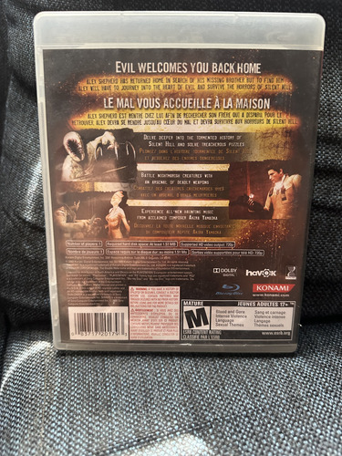 Silent Hill Homecoming Playstation 3 Ps3 (Usado)