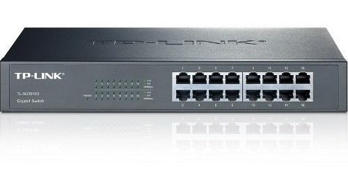 Switch Tp Link 16 Bocas Tl Sg1016d Gigabit 10/100/1000 Rack
