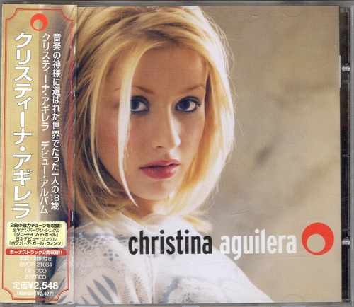 Christina Aguilera Same Titled Cd Japan Obi Booklet