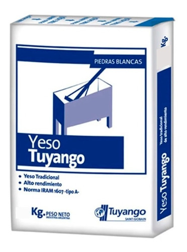 Yeso Tuyango Tradicional Bolsa 30kg