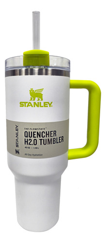 Vaso térmico termo Stanley H2.0 FlowState Blanco 20oz