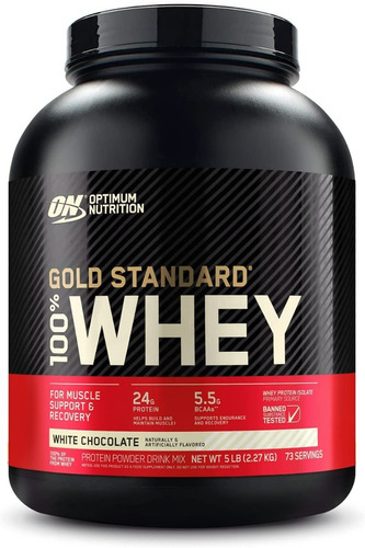 Whey Gold Standard 5lbs White Chocolate 2.27 Kg 73 Serv