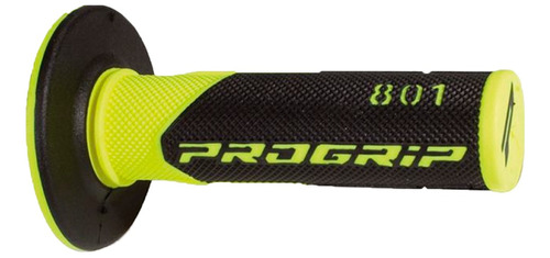 Puño Ruta Para Moto 801 Progrip Doble Densidad Fluorescente