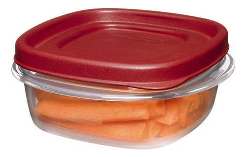 Contenedor Cuadrado De Almacenamiento De Alimentos Con Tapa