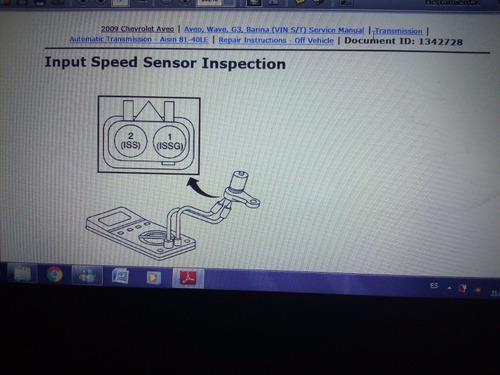 Manual Para Transmisión Automática De Aveo Aw 81-40 (Usado)