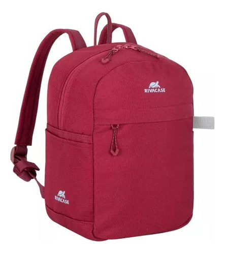 Rivacase 5422 Mini Backpack Urbana Rojo Bolsa Jovenes 6l Multiusos Impermeable, Bolsillos P/tablet 10.5 , P/telefono Y A