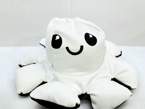 Pulpo Reversible Triste Contento Varios Colores
