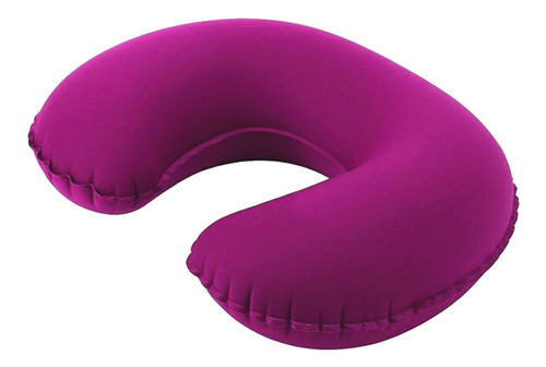 Almohada De Viaje Inflable Terciopelo Almohadilla De Avion