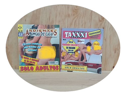 Revistas Vintage Xxx Ardientes Amas De Casa Y Taxxxi N 6 Y 8
