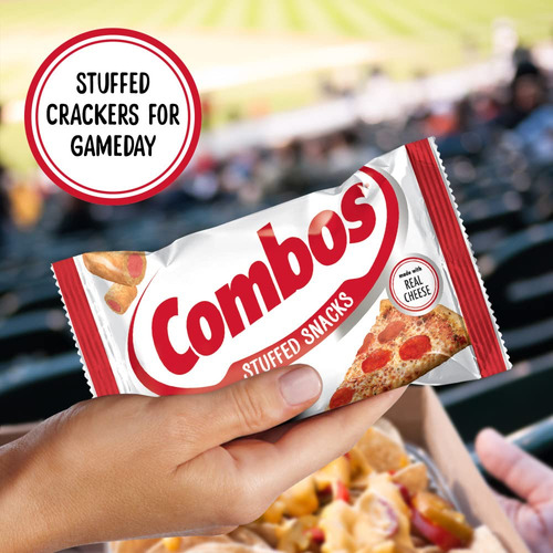 Combos Pepperoni Pizza Cracker Bolsa De Bocadillos Horneados