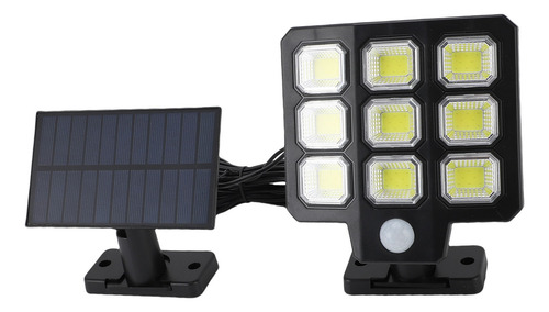 Movimiento Solar Exterior: 240 Led, 3000 Lm, 6500 K, 3 Modos