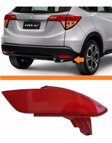 Refletor Parachoque Traseiro Honda Hrv 14 2015 2016 Direito