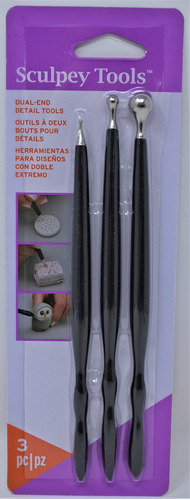 Studio By Sculpey Style  Detail Tools - Juego De Tres Herram