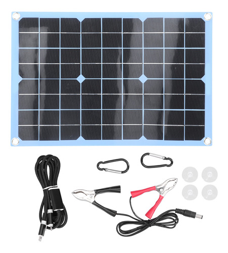 Kit De Panel Solar Flexible, Módulo Fotovoltaico Portátil Pa