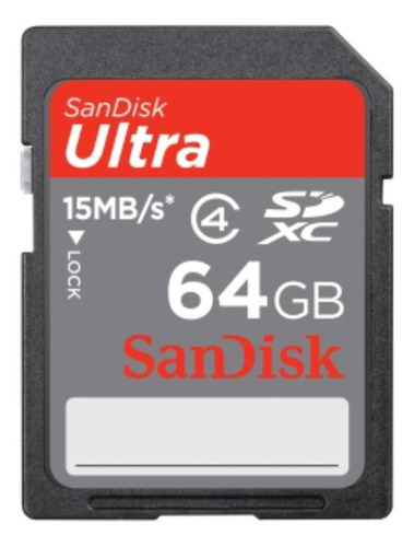 Cartão de memória SanDisk SDSDH-064G-U46  Ultra 64GB
