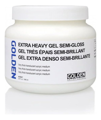 Artist Colors - Extra Heavy Gel Semi-gloss - 32 Oz Jar ...