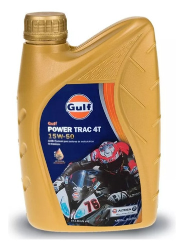 Aceite Gulf Power Trac 4t 15w50 -  4 Litros