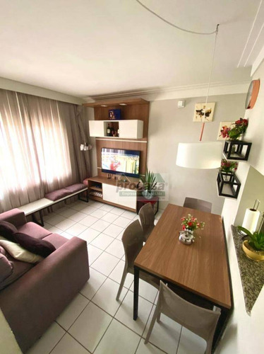 Imagem 15 de 30 de Apartamento Semi Mobiliado Com 2 Dormitórios À Venda, 45 M² Por R$ 190.000 - Flores - Manaus/am - Ap3272