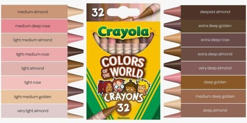 24 Creyones De Cera Colores Del Mundo Crayola