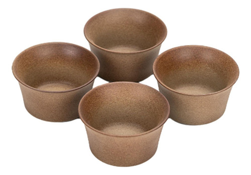 Juego De Tazas De Té De Cerámica Hechas A Mano, 4 Uds.,