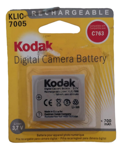 Baterias Klic-7005 Para Camaras Kodak C763