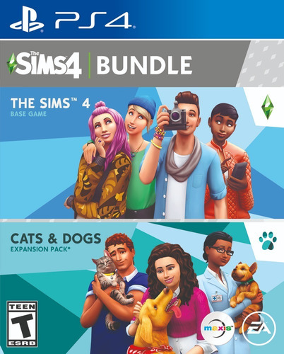 The Sims 4 Plus Cats Dogs Bundle - Ps4