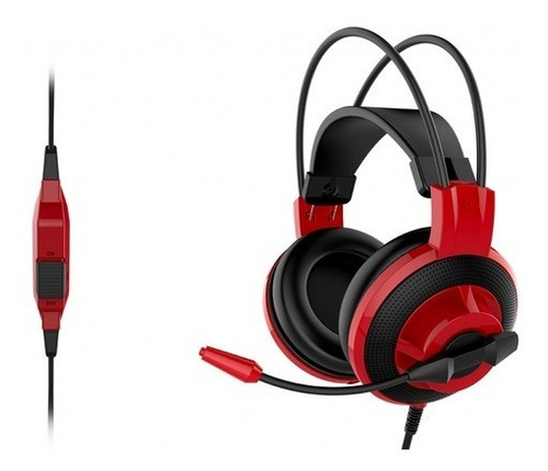 Audífonos Con Micrófono Msi Gaming Ds501, 3.5mm Color /vc