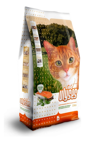 Alimento Para Gato Adulto Ulises Cat X 10kg Proteínas 26%
