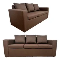 Comprar Sillon 3 Cuerpos Tela Chenille Rustico Apta Para Mascotas