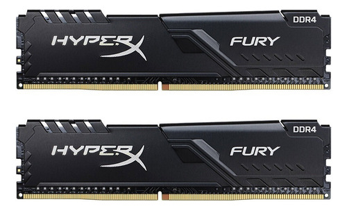 Memória Hyperx Fury 16gb 2400mhz Ddr4 Kingston Xmp 1.2v C15 (Usado)