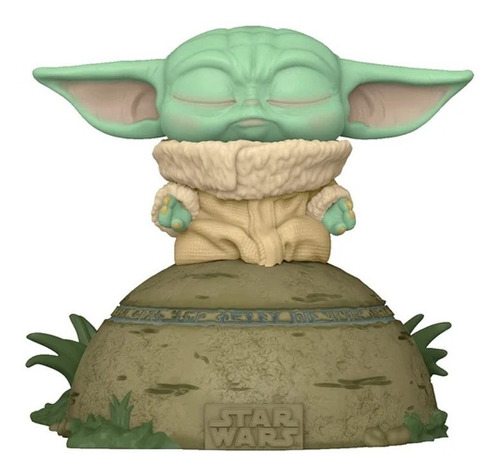 Funko Pop Grogu Baby Yoda Usando La Fuerza Star Wars