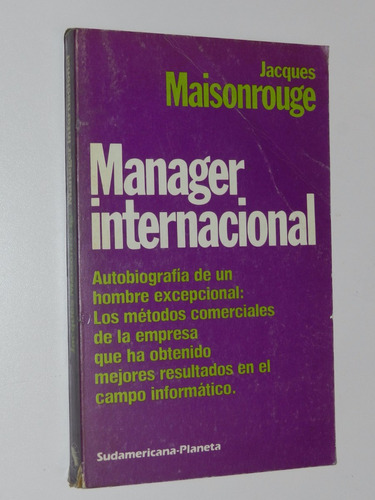 Manager Internacional - Jacques Maisonrouge