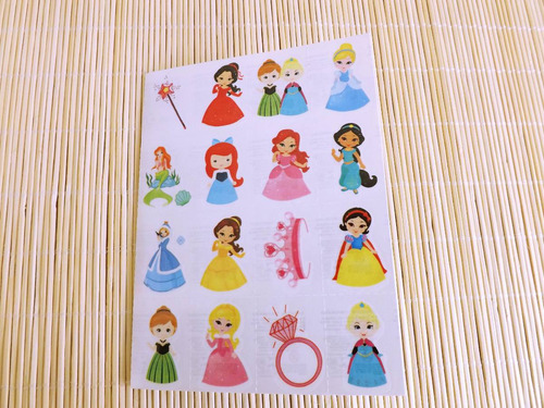 Imagem 2 de 3 de Tatuagem Temporária - Frozen E Princesas