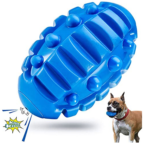 Feeko Squeaky Dog Chew Toy Para Masticadores Agresivos Raza 