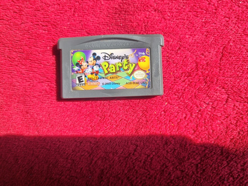 Disney Party Gba Original Físico Game Boy Advance Cartucho (Usado)