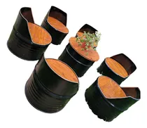 Comprar Juego De Patio Hecho Con Tanques 6 Butacas Y Mesa De Regalo