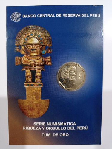 Tumi De Oro Blister Conmemorativo Original - Nuevo U N C