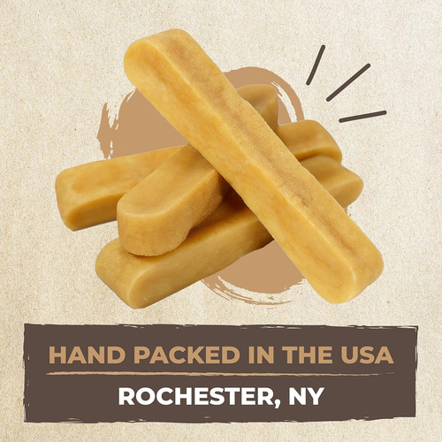 Queso Dog Chews Mighty Paw Yak Con Alto Contenido De Proteín