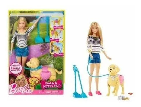 Barbie Paseo De Perrito