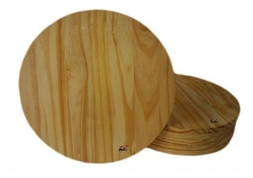 Tabla Para Pizza En Pino 40cm