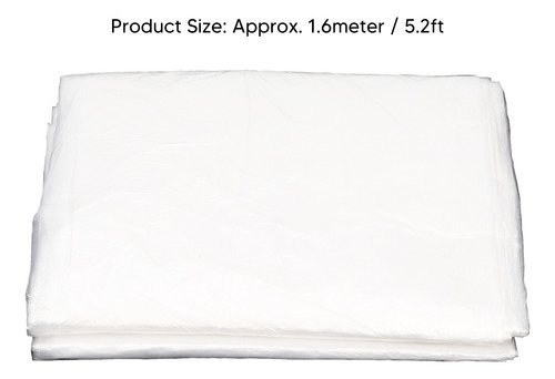 Mantel Transparente Para Mesa De Comedor Desechable, 10 Unid